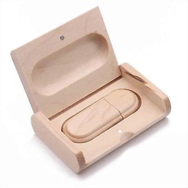 USB-minne 64GB U Disk Minne Stick Externminne Flash Drive Med Box Portabel U Disk