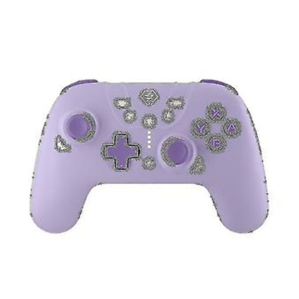 Switch Pro Bluetooth -peliohjain Ns Oled -kahva Burst-värinällä Lite-peliohjain violetti