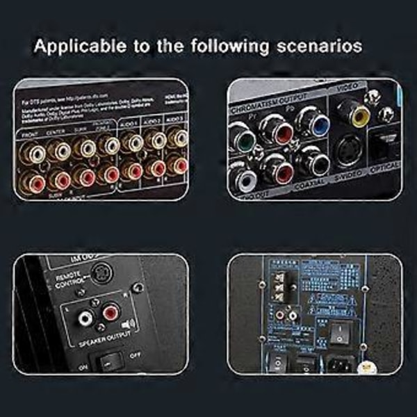 12 st RCA Hona Jack Kontakt SKYDDSLOCK Dammtätt Skydd Lotus för Säte Hatt för Skyddslock RCA Hona Jack Skydd