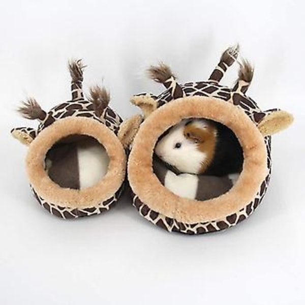 Varmt hamsterbo Lätt marsvinssäng Smådjur Vinterbo Djursäng (giraff, S) 1 st