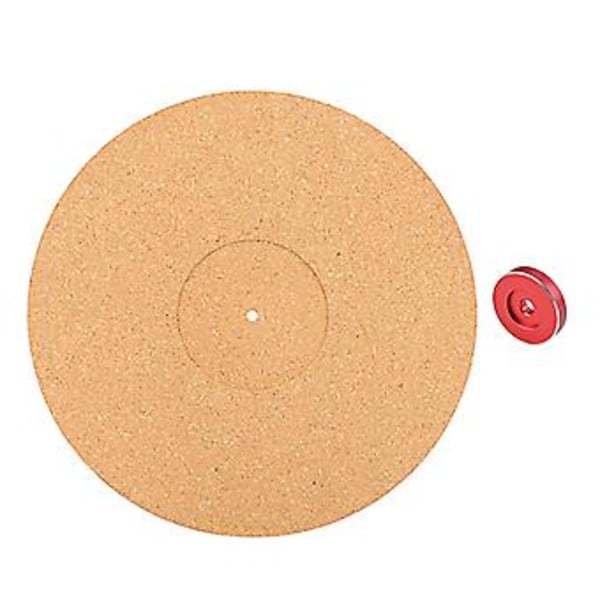 Platespiller Matte Erstatning 12-tommers Kork Platespiller Matte Antistatisk Slipmat