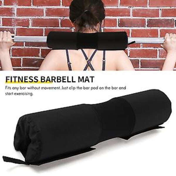 Fitness Bar Cush Nackskydd Skum Bar Pad Överdrag Squat Pad Bar Axel Squat Gym W