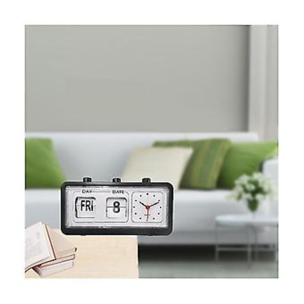 Mekanisk Väckarklocka C Nyhet Flip C Skrivbord Digital C Med C Hem R Retr