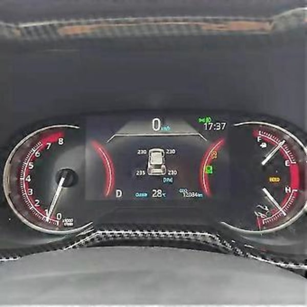 Corolla Cross 2020-2022 autoon Tpms rengaspaineen valvontajärjestelmä rengaspaineen näyttö
