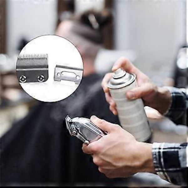 2 Set Professionella Justerbara Klippmaskinsblad Kolstål Hårklippare Ersättningsblad för 8148 Magic Clipper
