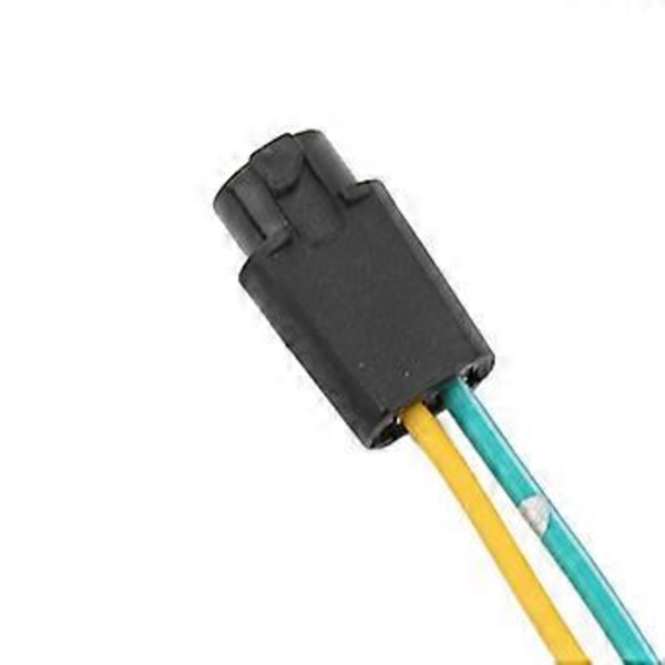 2 st Glödlampssockel 12V Värmebeständig T5 LED-lampa Socklar med Kabel för Industriell Utrustning Bilar Cyklar