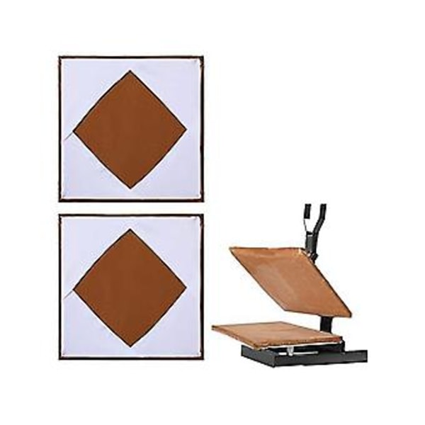 2 stk. Press Plate Wrap Cover, Maurbeskyttelse for beskyttelse av Sublimat Pressi
