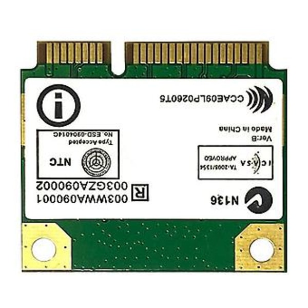 Rtl8822ce Frekvens Gigabit Wifi Tooth 5.0 Mini Pcie Trådlös Modul 867mbps