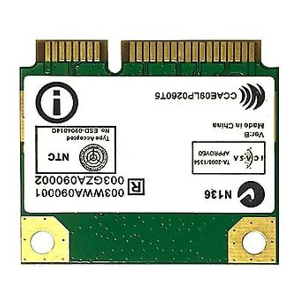 Rtl8822ce Taajuus Gigabit Wifi Tooth 5.0 Mini Pcie Langaton Moduuli 867mbps