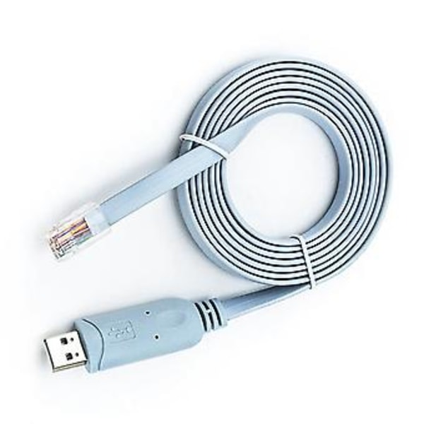 1,8 m P Usb Till Rj45 Usb Till Rs232 Seriell Till Rj45 Cat5 Konsoladapterkabel