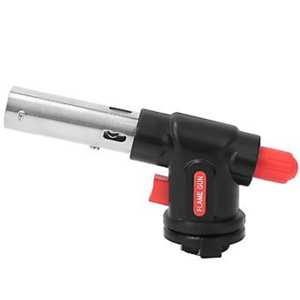 Gassbrenner, 1300℃ Justerbar Elektronisk Tennings Sveisebrenner, Perfekt for Utendørs Grilling & Lodding, Holdbar & Enkel å Bruke