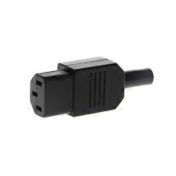 IEC 320 C13 Naarasliitin Uudelleenjohdotettava Virtaliitin 3-nastainen Pistorasia 10A / 250V