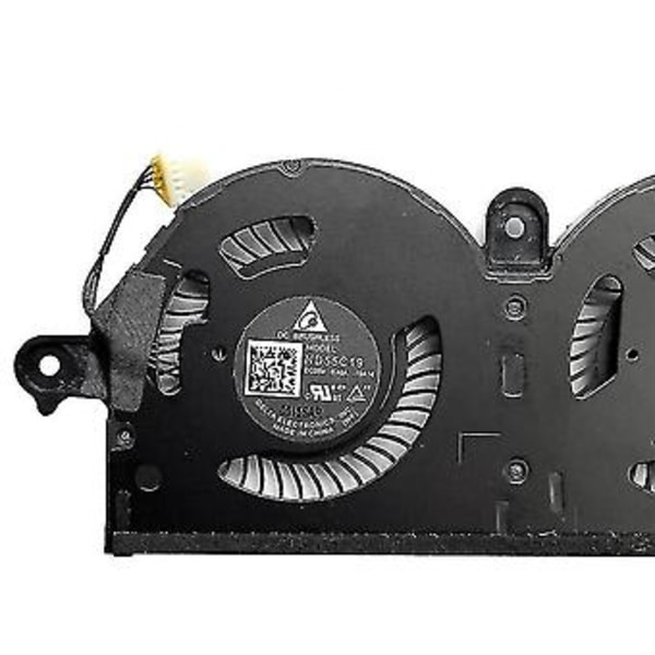 CPU-jäähdytintuuletin jäähdytyselementti Xps 13 9380 7390 0980 Wh 980wh Nd55c19-19a14