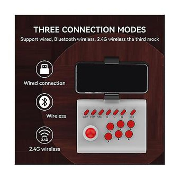 2.4g Trådløs Kablet Spil Joystick Ade Konsol Er Spil Joystick S -b