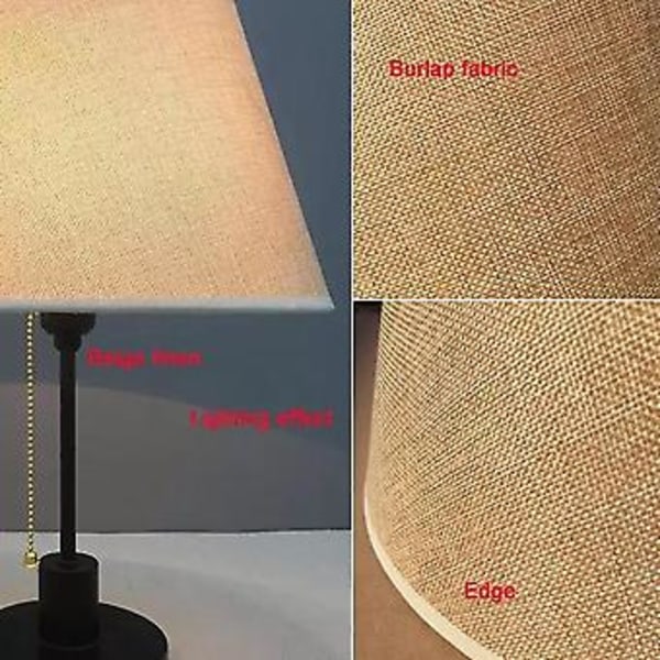 Bordslampa Hade Tillbehör E27 Nedre Diameter 30cm Gul