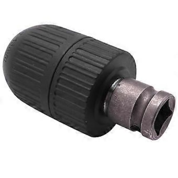 2-13mm 1/2-20unf Med 1/2 Chuck Adapter Selv-låsende Nøglefri Elektrisk Borepatron Til Slagnøgle