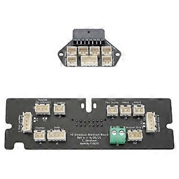 3D-skrivardel Extruder Adapterkort Voron 0.1 PCB Set Komplett Verktygshuvudram PCB-kort V0.1 med Kabel för Voron 0.1