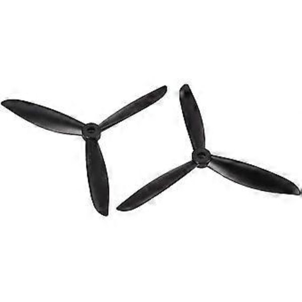 4 Par Cw/ccw 6045 Propellere Blader For Rc Racing Drone Quadcopter Fly Uav Reservedeler Tilbehør Komponent (farge: svart)