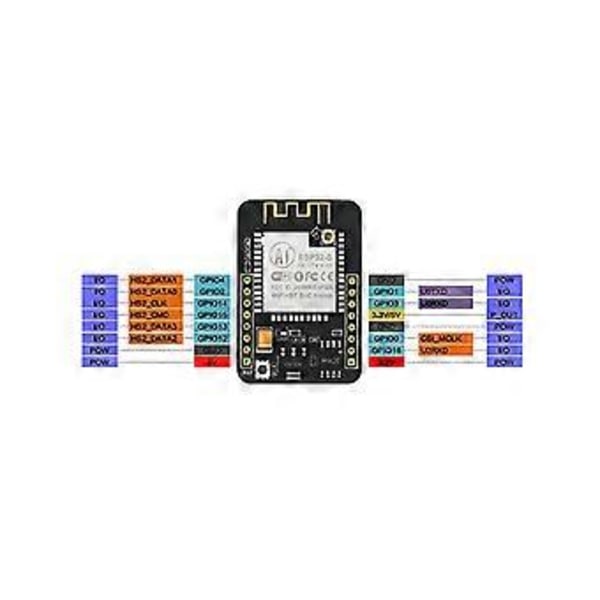 ESP32-CAM Utvecklingskort WiFi + Bluetooth-kompatibel ESP32 Seriell Port Kamera