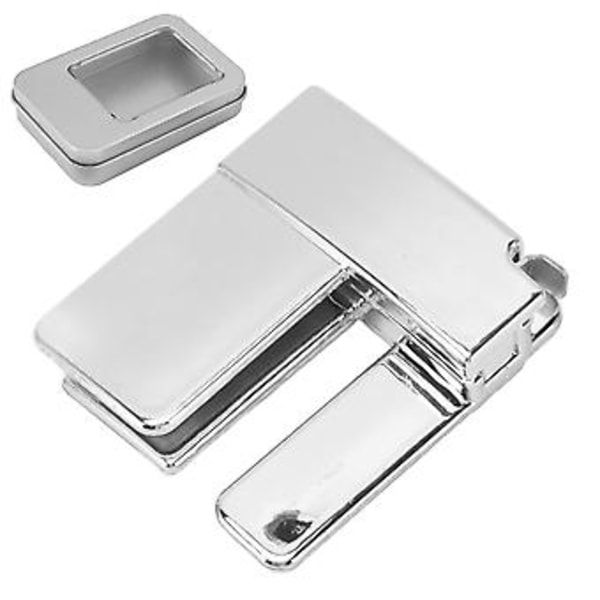 Byxmidja Krympklämma Spänne Hållbart Multifunktionellt Bältesklämma Spänne för Vardagslivet Silver