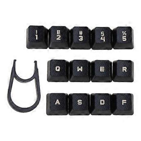 13 stk./pakke Bump Keycaps til Romer-G Switch G910 G810 G413 G310 Baggrundsbelyst Mekanisk Tastatur Keycap Sæt Anti-slip