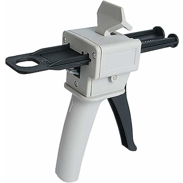 Epoxy dispenserpistol 50 ml, AB epoxy limpistol applikatorhåndtag til limblanding, forhold 1:1 og 2:1 (pistol)