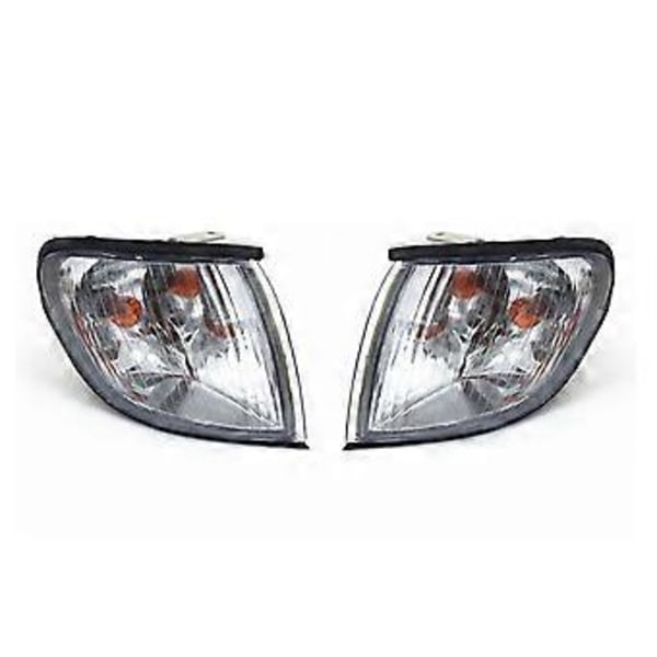 Par Frontlykt Hjørnelys Blinklys Indikatorlampe for H1 Starex 1995-2005 Hvit