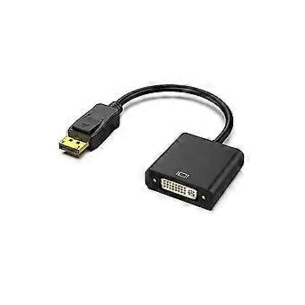 DP till DVI videokonverterare dator till monitor notebook till projektor