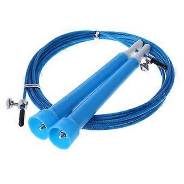 Ny Justerbar Ultra Speed Stålkabel Wire Sjippetov Skip Jump Crossfit Reb