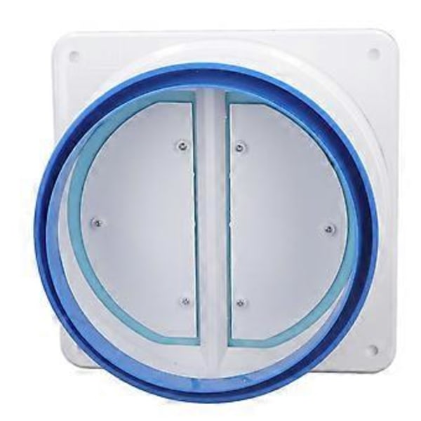 Köksfläktar Backventil Automatisk Anti-lukt Envägs Backventil för 150 till 180 mm Diameter Rör