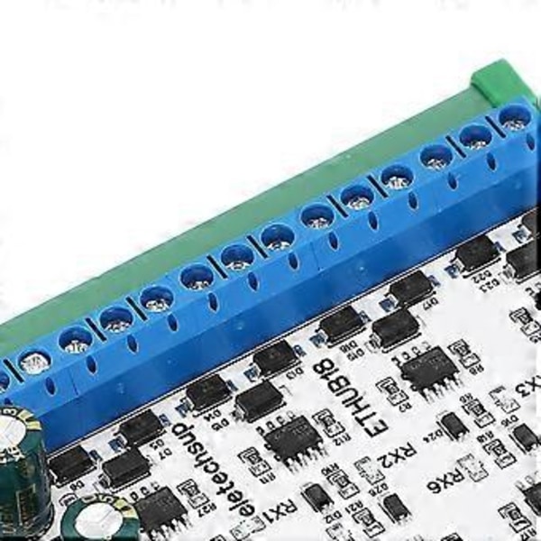 RJ45 - 8 RS485 Hubimuunnin TVS Ylijännitesuojaus 115200BPS Hubilevy Turvavalvontaan DC730V Hubimoduuli Kotelolla