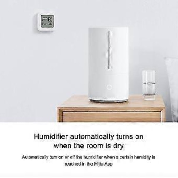 Til Xiaomi Mi Hygrometer Digitalt Termometer Bluetooth Termometer Professionel Hjemme Indendørs Fugtigheds- og Temperaturmåler Til Rum Måling, 3 stk(