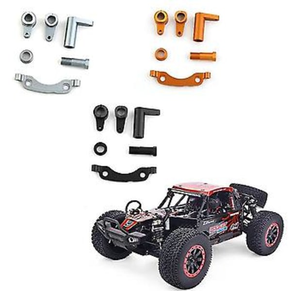 Metallstyrkomponenter för Zd Racing -10 Dbx10 1/10 Rc Bil Uppgraderingsdelar Tillbehör, silver