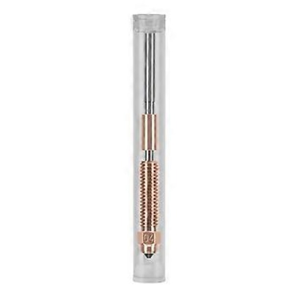 För K1C/K1 Max/ V3 Munstycke Högt Flöde Bimetall Koppar Titan Munstycken Snabbytbytesmunstycke 0.4mm