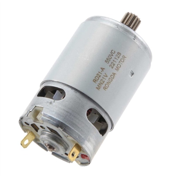 DC-motor RS550 8,2 mm 14 tænder gear mini-motor 21V 29800 RPM elektrisk savmotor til reciproker genopladelig håndsav