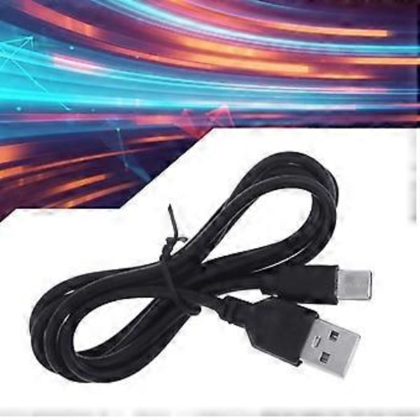 Høyhastighets USB Hurtiglader USB til USB C Forlenget Kabel Dataoverføring Lading