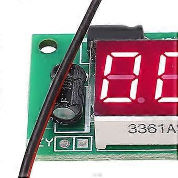Triggerräknarmodul 3-siffrig Röd Display Ackumulatormodul för Industriell Utrustning 716V