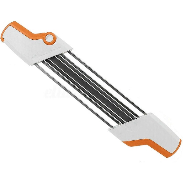 Ketjun teroitin 2 in 1 Metalli 3/8\" D 4.0mm Vaihto Stihl Ketju Valkoinen