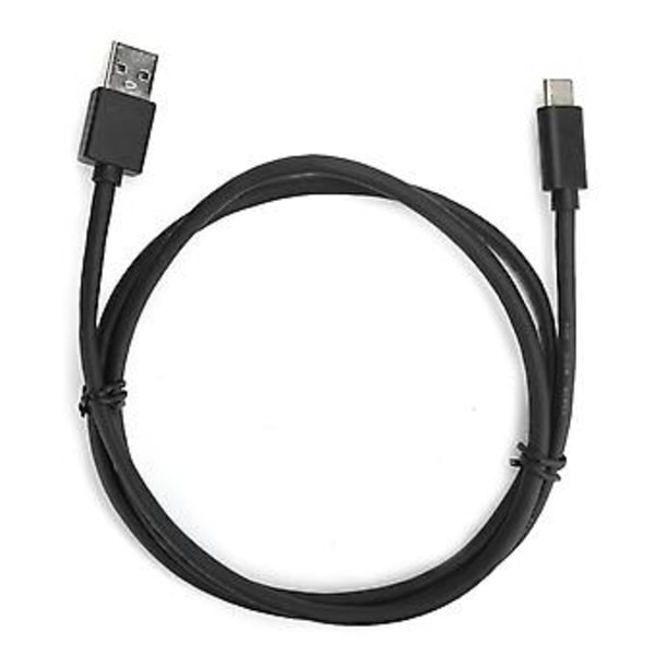 USBA til USBC Kabel Universel Datalinje o Transmissionskonverteringsledning 1 Meter Sort