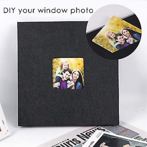 Fotoalbum for bryllup // Linomslag DIY for S D