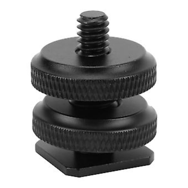 Kamerasko Adapter 1/4 Tum Kameraskruvfäste Blixtsko till Stativskruvadapter