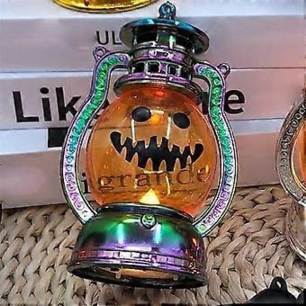 Halloween-valot, minilyhdyt, sisälyhtykoristeet, ulkokattokruunukoristeet, Halloween-koristeet A