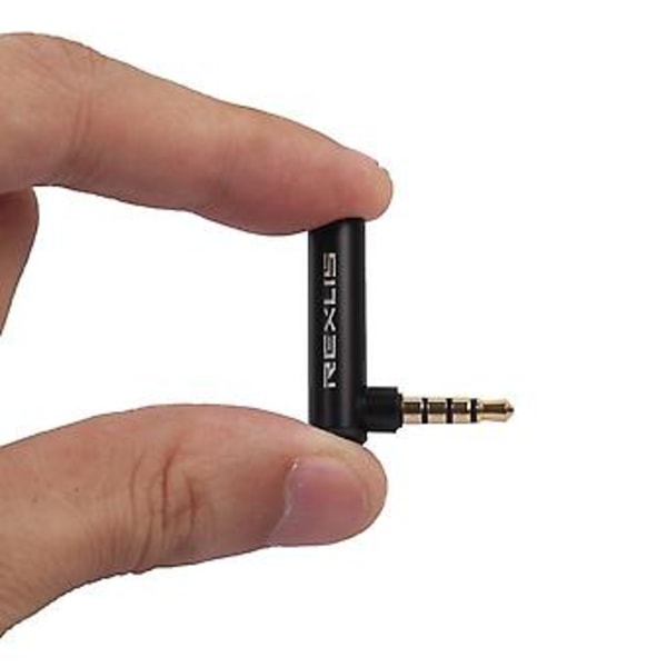 Rexlis 1 stk. 3,5 mm til Fe 90 De Højre D Adapter O Mikrofon Stik Co