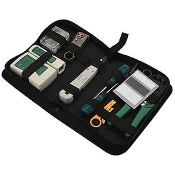 Kabelreparationsverktygssats Rj45 Rj11 Cat6 Kabel Er Krympverktyg Stripp