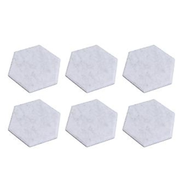 Ljudisolerande Padding, 12 st Hexagon Akustikpaneler Ljudabsorberande Panel Hexagon Akustikpaneler Branschledande Standarder