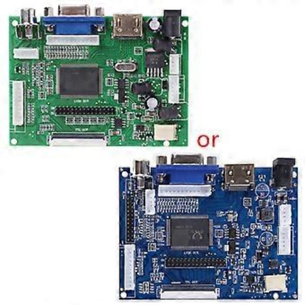 AT070TN90/92/94 7 tuuman VGA 50pin LCD-ohjainkortti LCD TTL LVDS -ohjainkortti