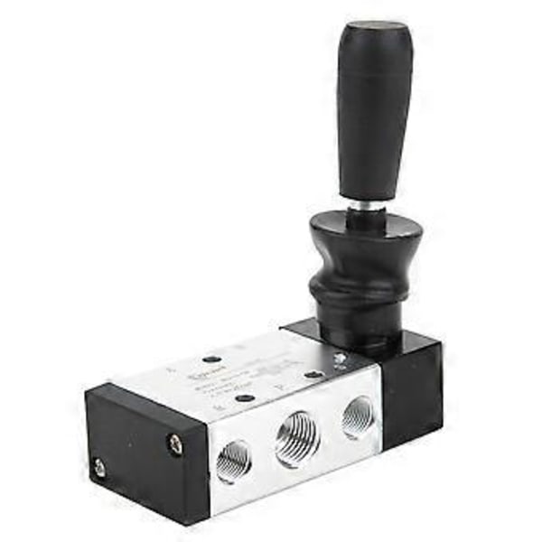 Pneumatisk Manuell Kontrollventil 5 Portar 2 Positioner Handspaksventil 0~0.8Mpa (4H210-08)