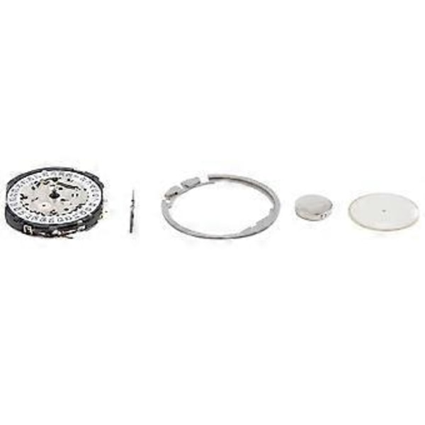 YM62A Ersätter 7T62A Quartz Urverk Datum Vid 3 Klockreparationsdelar Ersättningsdelar