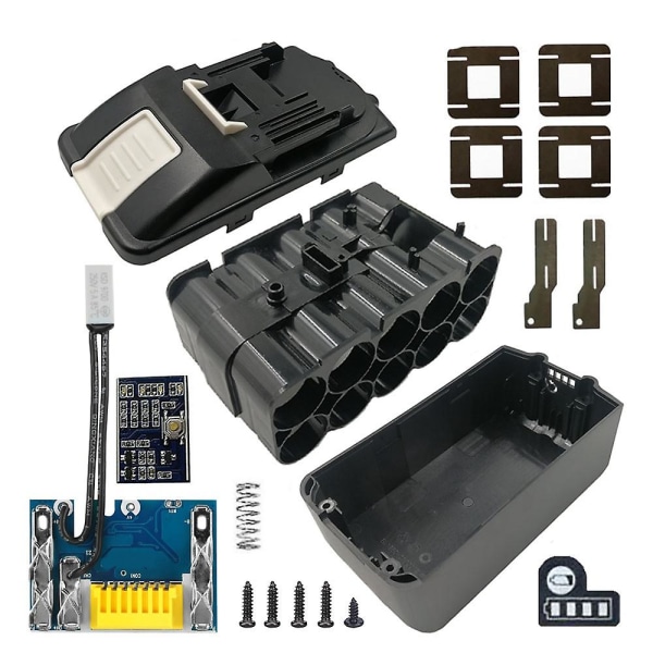 Bl1830 10 X 21700 Battery Case Pcb Charging Protection Circuit Board Shell Box Bl1860 For 18v 3.0ah