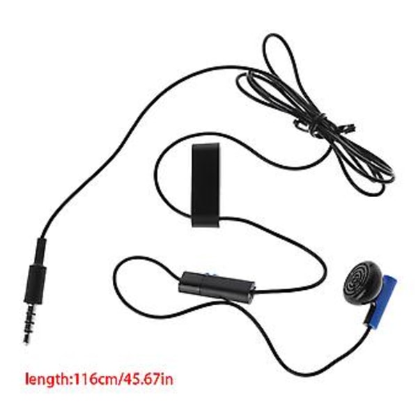 Gamepad Headset med Mikrofon Hörsnäcka för Controller Hörlurar Öronsnäckor